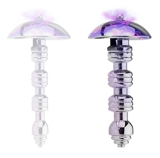 Plug Pénis Électro Acier Shockstain M 6cm - Diamètre 8mm