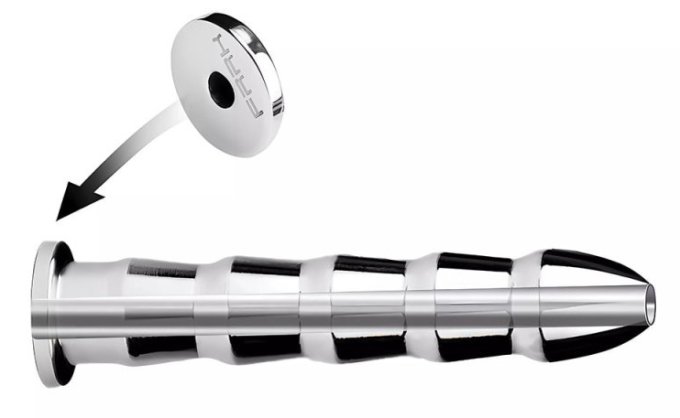 Plug pénis percé Holsound L 6.7 cm - Diamètre 13mm