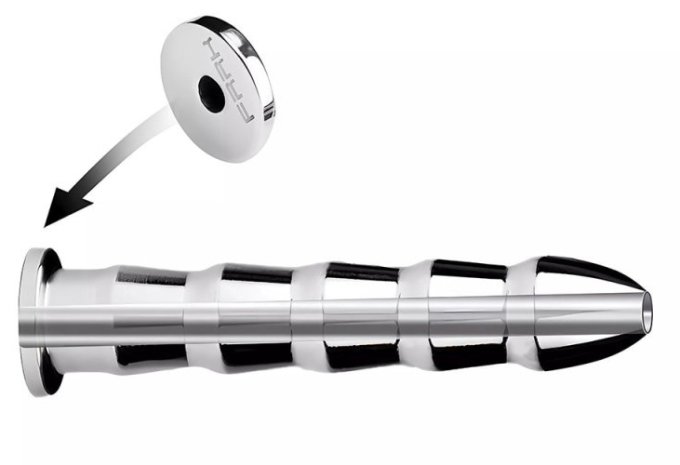 Plug pénis percé Holsound XXL 9.7 cm - Diamètre 15mm