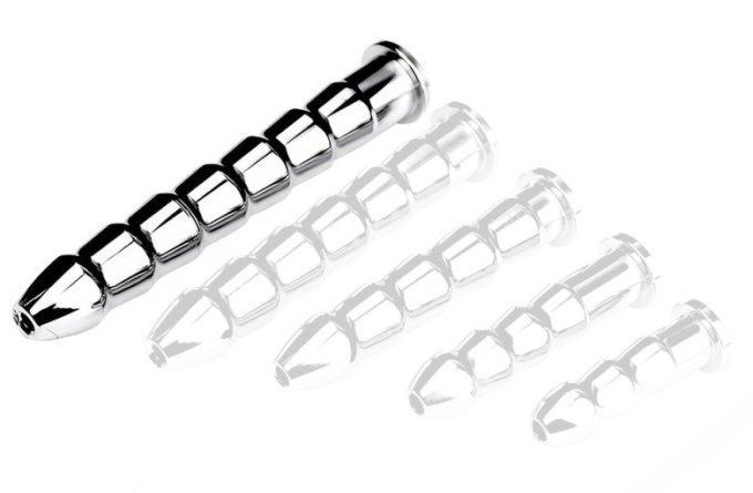 Plug pénis percé Holsound XXL 9.7 cm - Diamètre 15mm