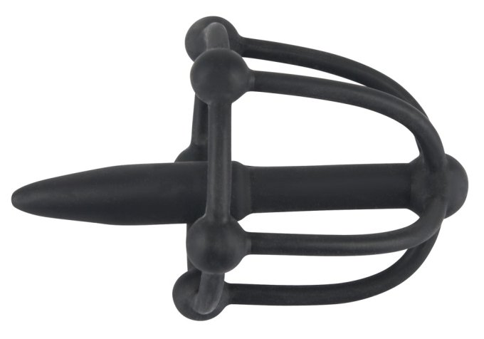 Plug Penis silicone Cage Glans 5cm - Diamètre 8mm