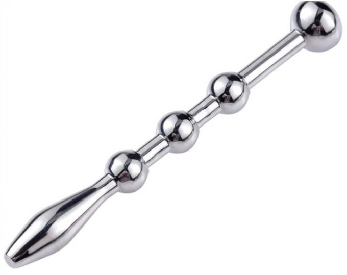 Plug Penis Solid Beads S 5.5 cm - Diamètre 6mm