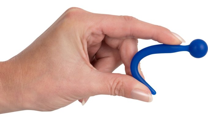 Plug Penis Stop Sperm 8cm - Diamètre 4-8mm Bleu