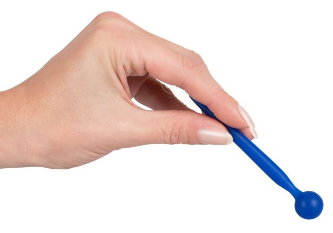 Plug Penis Stop Sperm 8cm - Diamètre 4-8mm Bleu