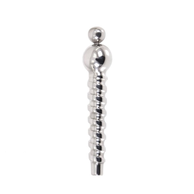 Plug percé Penis Screw Up 6.5cm - Diamètre 12.5mm