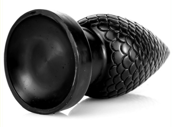 Plug PineCock L 14 x 6.5cm Noir