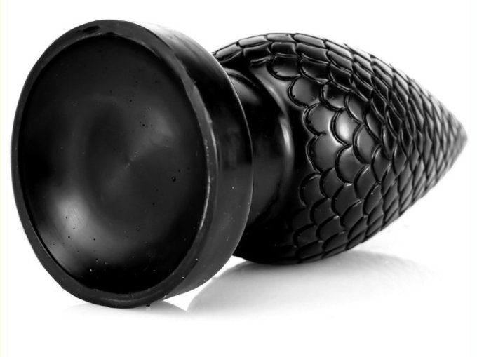 Plug PineCock M 10 x 4.5cm Noir