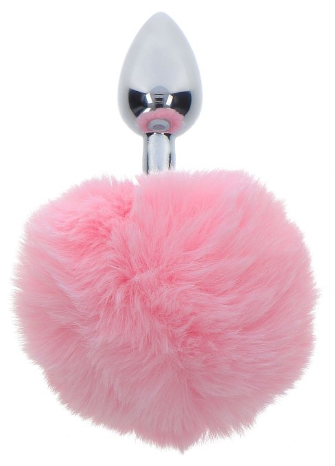 Plug Pompom 6 x 2.7cm Rose