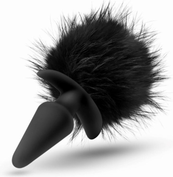 Plug Pompon Anal Adventures Rabbit Tail 9  x 3.5cm