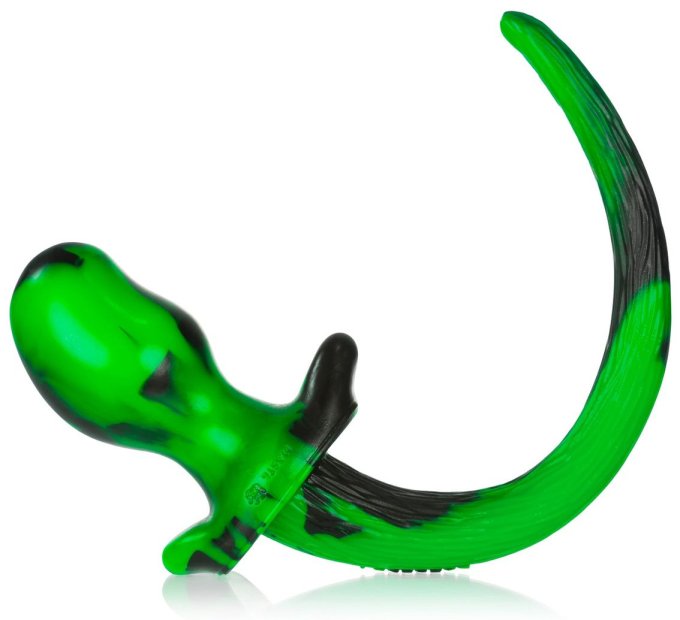 Plug Queue Mastiff Vert 12 x 7cm