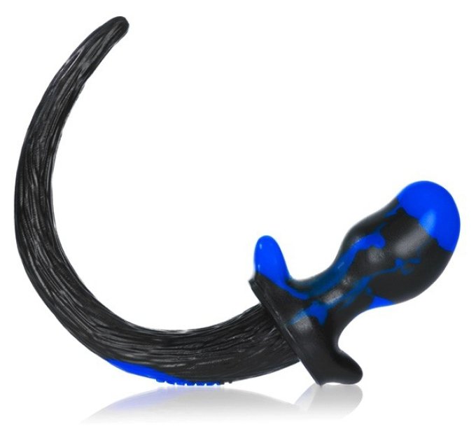 Plug Queue Puppy Tail Beagle 9.5 x 5 cm Bleu