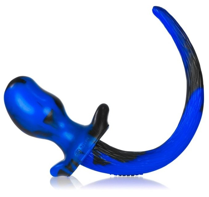 Plug Queue Puppy Tail Beagle 9.5 x 5 cm Bleu