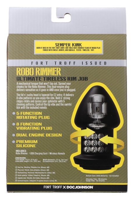 Plug Robo Rimmer 10 x 6.4 cm