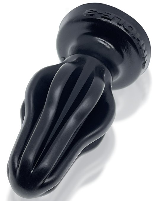 Plug silicone AirHole S 9 x 4cm Noir