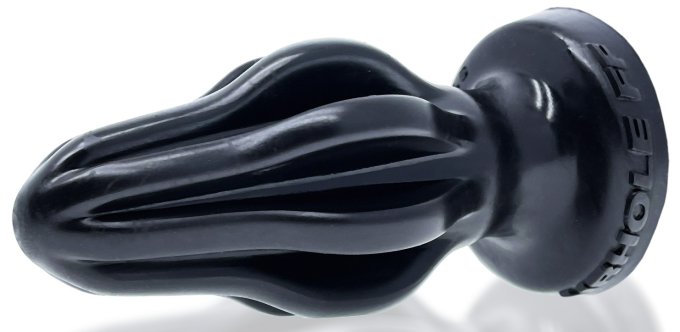 Plug silicone AirHole S 9 x 4cm Noir