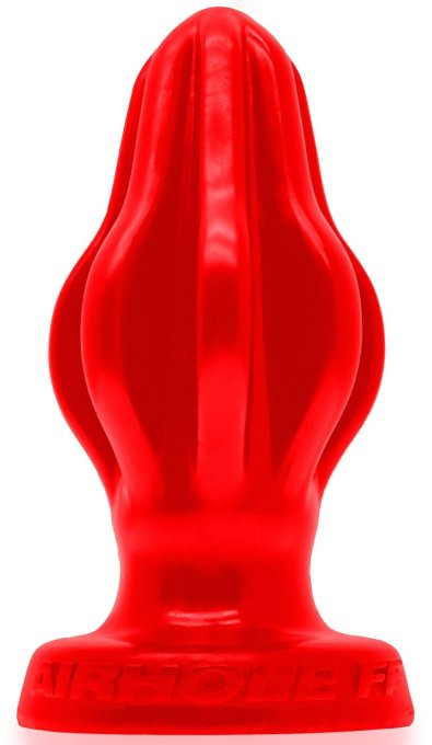 Plug silicone AirHole S 9 x 4cm Rouge