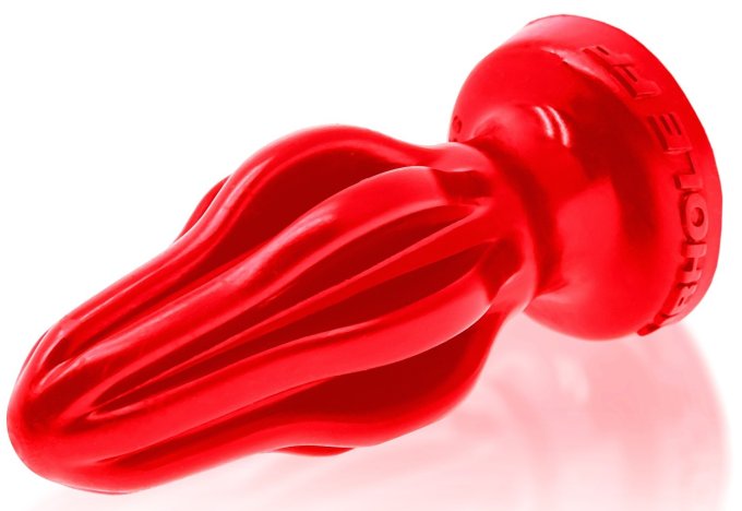 Plug silicone AirHole S 9 x 4cm Rouge