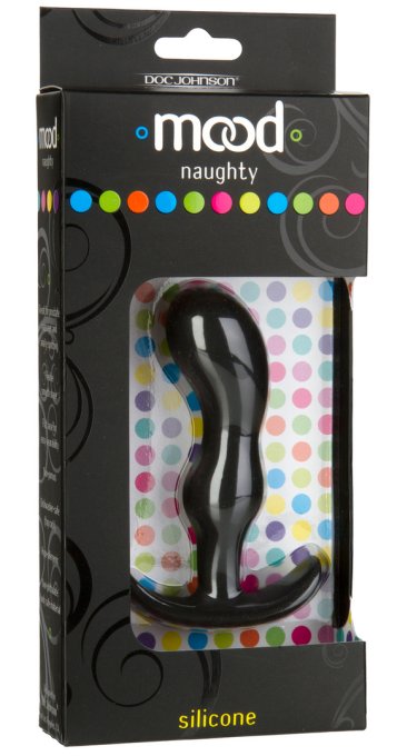 Plug Silicone Naughty Curved M 9 x 2.5cm
