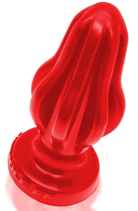 Plug Silicone Oxballs AIRHOLE L 14 x 6.5cm Rouge