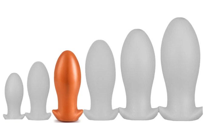Plug Silicone SAURUS EGG L 14 x 6.3cm