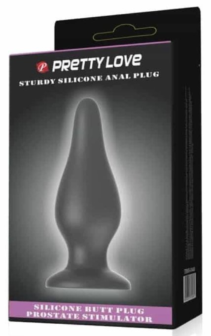 Plug silicone Sturdy Pretty Love 14 x 5.5cm