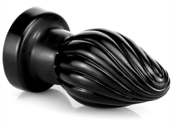 Plug Spiral M 9 x 4.5cm Noir