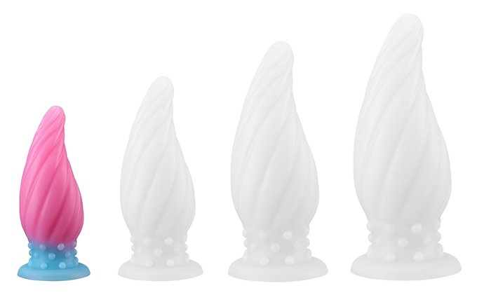 Plug Spiral Pik S 12.5 x 5.2cm Rose