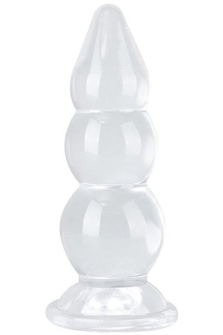 Plug transparent Jelwy M 20 x 8cm