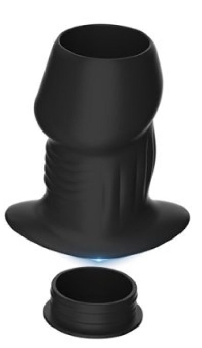 Plug Tunnel avec Bouchon Euhlo M 6.5 x 4.5 cm Noir