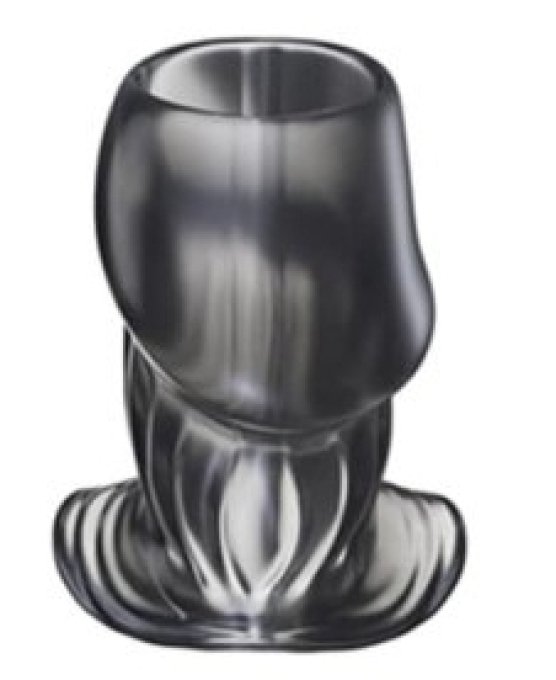 Plug tunnel Holik S 4 x 3 cm - Ouverture 22 mm Noir