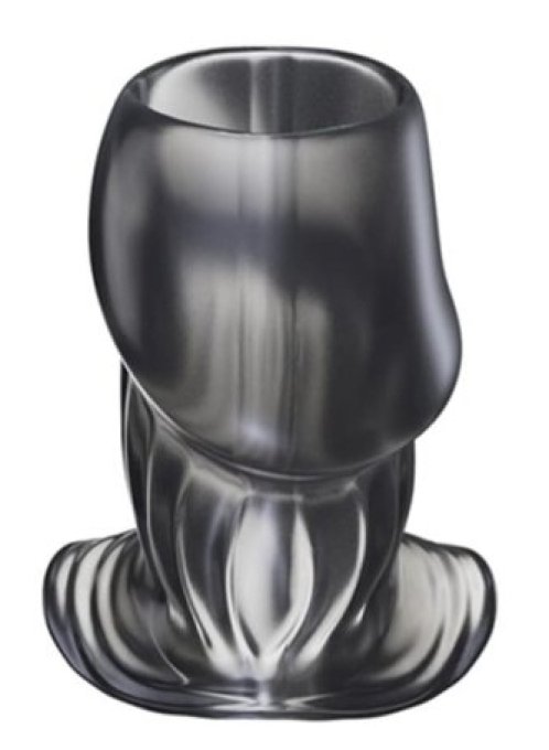 Plug Tunnel Holik XL 8.5 x 5.5 cm - Ouverture 38 mm Noir