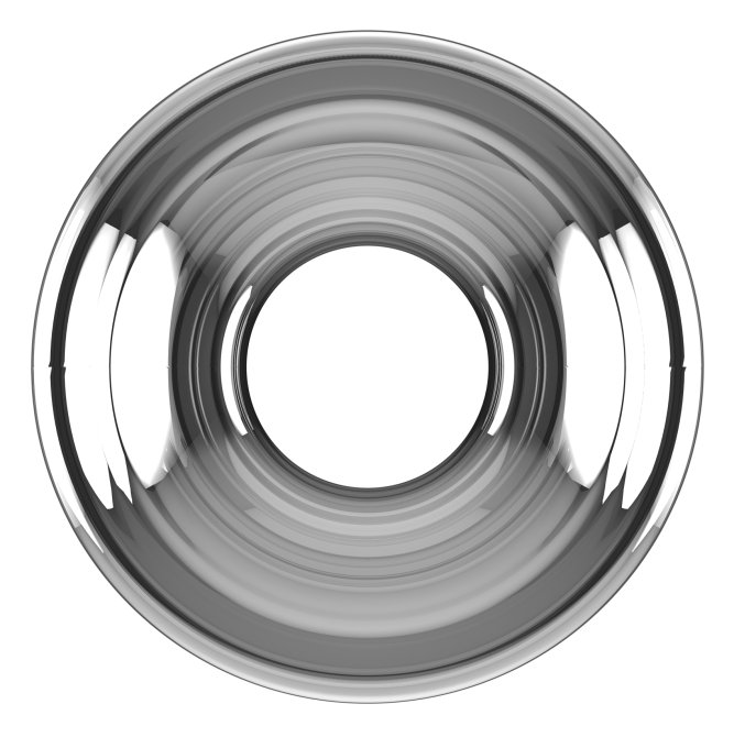 Plug Tunnel Hollow Sono n°50 - 8.5 x 5.7 cm Transparent