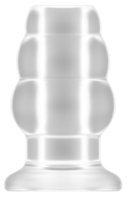 Plug Tunnel Hollow Sono n°50 - 8.5 x 5.7 cm Transparent