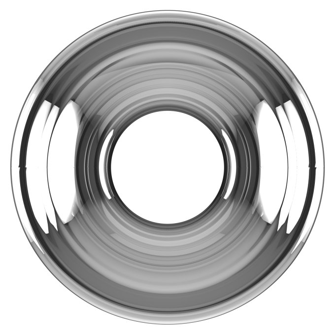 Plug Tunnel Hollow Sono N°51 - 11 x 7.1 cm Transparent