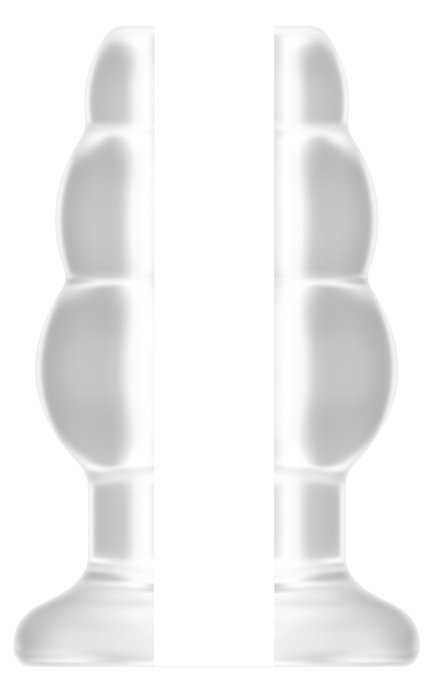 Plug Tunnel Hollow Sono N°51 - 11 x 7.1 cm Transparent