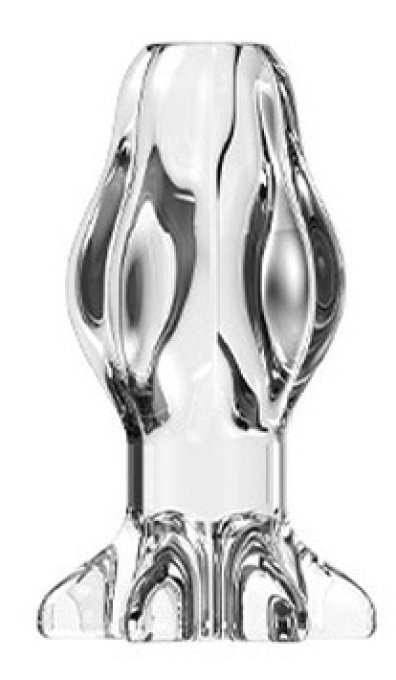 Plug Tunnel Starass Transparent XL 12 x 7cm