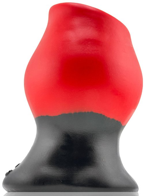 Plug Tunnel Super Max Pighole XXXL 15 x 11.5 cm Noir-Rouge