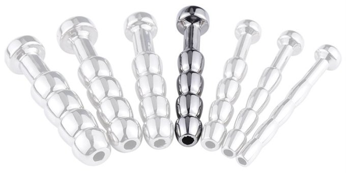 Plug Urètre percé Cock Top XL 4.5cm - Diamètre 8mm