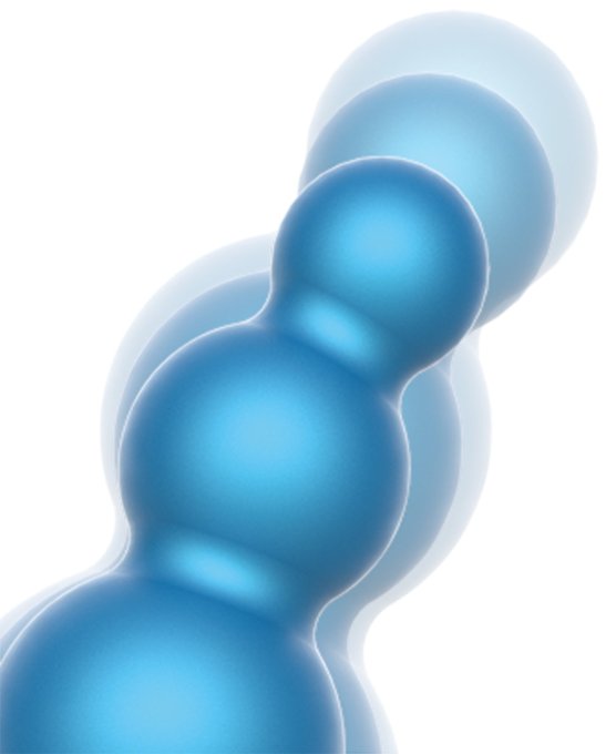 Plug vibrant Blueballs 12 x 3cm