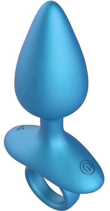 Plug vibrant Bluecone 8 x 3.5cm