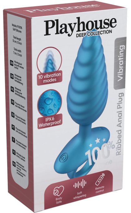 Plug vibrant Bluekorn 10 x 3.5cm