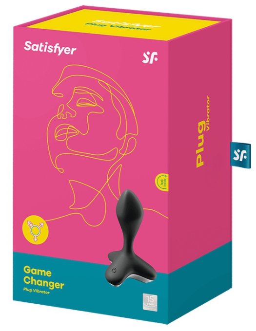 Plug vibrant Game Changer Satisfyer 7.5 x 3.5cm