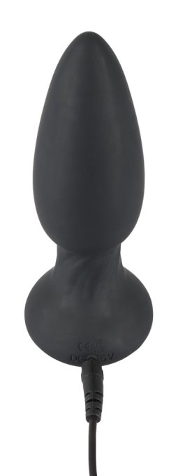 Plug vibrant Rimmer Velvet 11 x 4.2 cm Noir