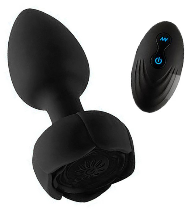 Plug Vibrant Rosana 7 x 3.7cm Noir