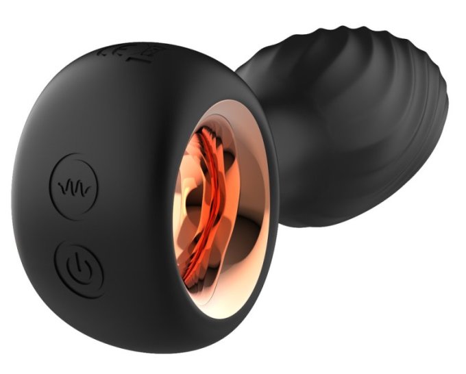 Plug Vibrant Rotatif Bump Orgasm 7 x 3.5cm