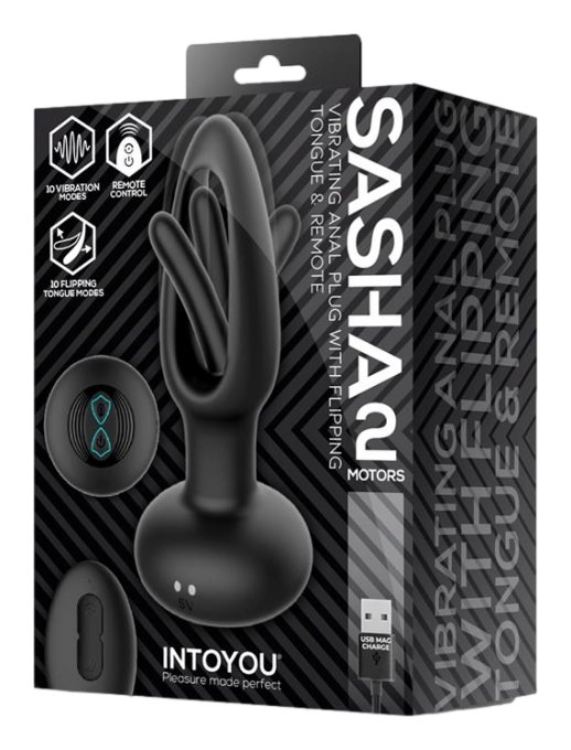 Plug Vibrant SASHA 2 10 x 4cm