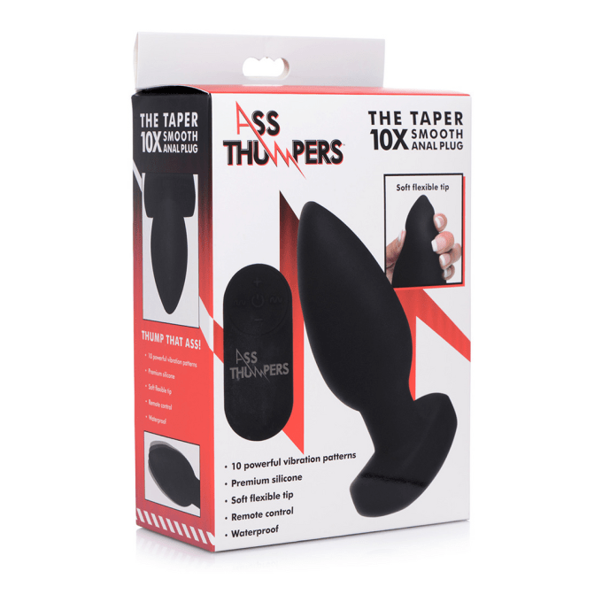 Plug Vibrant The Taper 11 x 4.4cm Noir