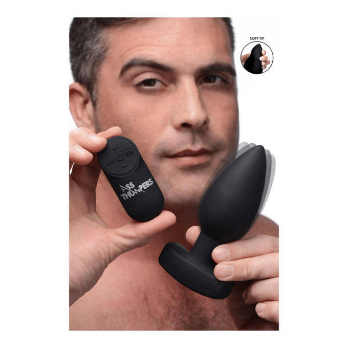 Plug Vibrant The Taper 11 x 4.4cm Noir