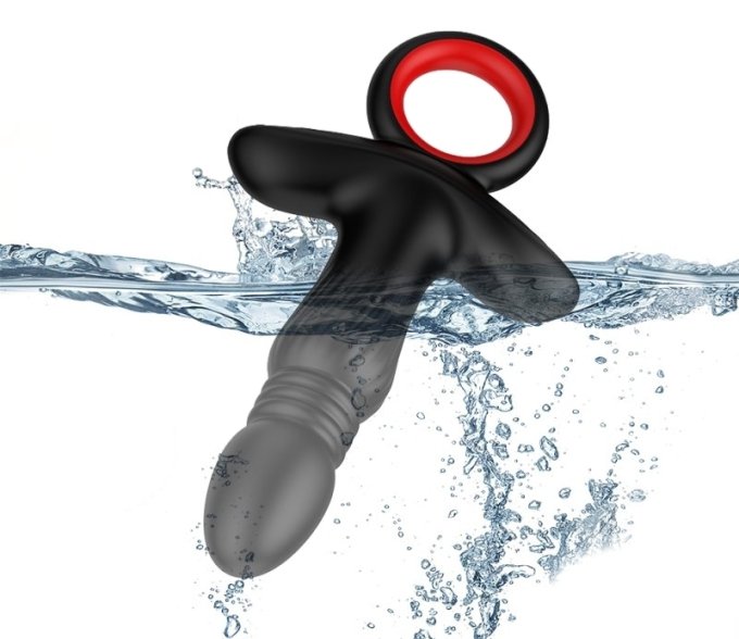 Plug vibrant Thrust Annel 12.5 x 3.2cm