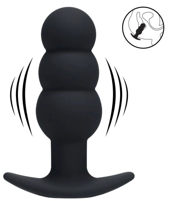 Plug vibrant Tribulb 11 x 4.4cm